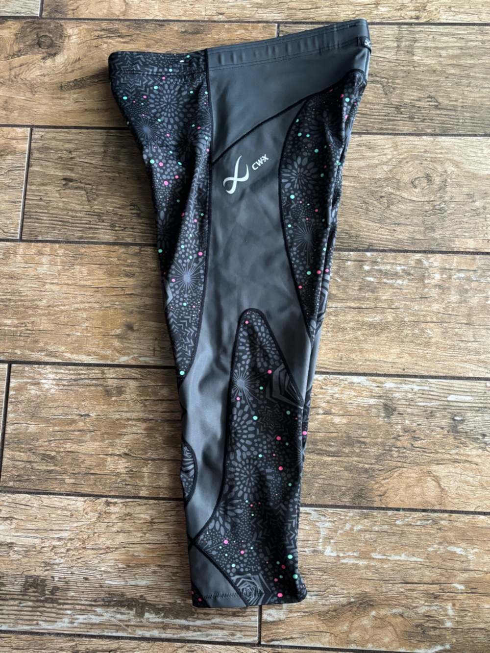 CW-X Stabilyx Joint Support compression workout leggings Sz Large L - Picture 4 of 5